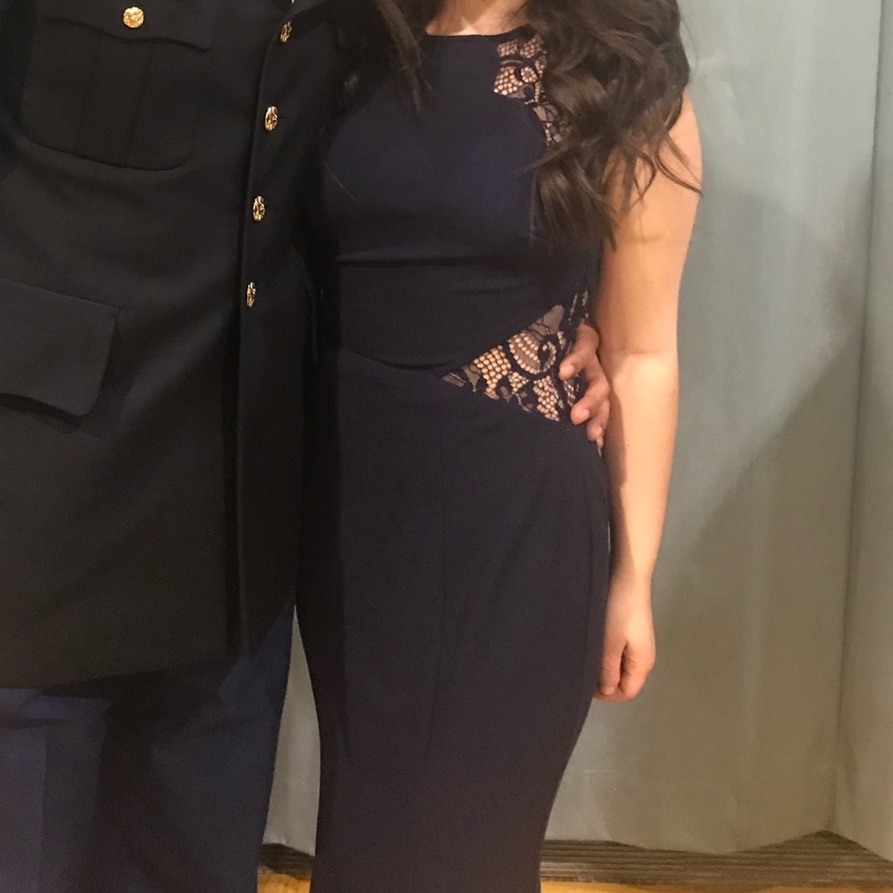 Floor length gown